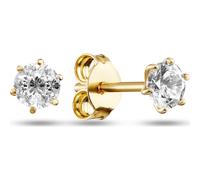 FAVS Ohrstecker 375er Gelbgold One Size Damen