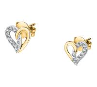 FAVS Ohrstecker 375er Gelbgold, Weißgold One Size Damen