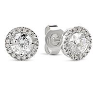 FAVS Ohrstecker 375er Weißgold One Size Damen