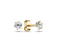 FAVS - Ohrstecker 375er Gelbgold Ohrringe Damen