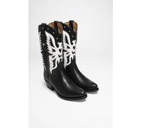 FB Fashion Boots MARTA Damen Schwarz Weiß 37
