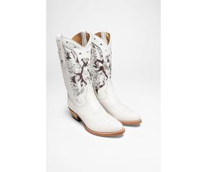 FB Fashion Boots MARTA Damen Weiß Natur 38