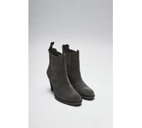 FB Fashion Boots SOFIA Damen Grau Lederstiefelette 42