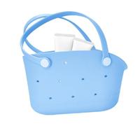 Fbinys Beach Tote Bag, Travel Small Tote, Washable Sand Proof, Fashion Accessories for Outdoor, Pool, Boat Lightweight, Waterproof Men & Women, 15.75x7.87x8.86 Inches