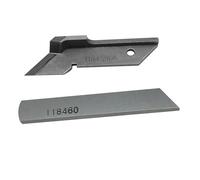 Fbshicung 1 Set #118-460+118-45906 Overlock-Messer für JUKI MO-2504, 3604, 3904 Klasse