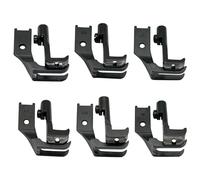 Fbshicung 6 Set #S380-B Walking Welt Kabelfuß kompatibel mit Juki DNU-241, LU-562, Brother LS2-B837, Consew 206RB, 225, Singer 153K101 (3 mm + 4 mm + 5 mm + 6 mm + 8 mm + 10 mm)