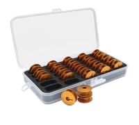 Fbshicung Jumbo-Spulen #767860107 mit Box, kompatibel mit Janome Marke HD9 (Version 2, nicht Version 1), HD9BE Nähmaschinenzubehör, 25 Stück