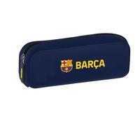 FC Barcelona 1. Team 26/27 Federmäppchen, quadratisch, Silikon, für Kinder, ideal für Kinder im Schulalter, bequem und vielseitig, Qualität und Widerstandsfähigkeit, 18,5 x 5,5 x 7,5 cm