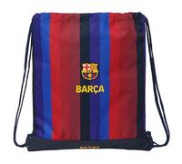 FC Barcelona 1. Team 26/27, großer flacher Rucksack, ideal für Kinder verschiedener Altersgruppen, bequem und vielseitig, Qualität und Widerstandsfähigkeit, 35 x 40 cm