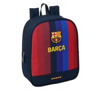 FC Barcelona 1. Team 26/27, Kinderrucksack, Schulrucksack, anpassbar an Kinderwagen, ideal für Kindergärten, bequem und vielseitig, Qualität und Widerstandsfähigkeit, 22 x 10 x 27 cm