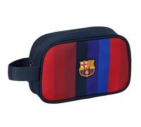 FC Barcelona 1. Team 26/27, Kulturbeutel für Kinder, klein, Kulturbeutel, ideal für Verschiedene Altersgruppen, bequem und vielseitig, Qualität und Widerstandsfähigkeit, 22 x 8 x 13,5 cm