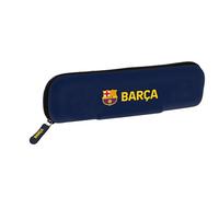 FC Barcelona 1. Team 26/27, schmales Federmäppchen aus Silikon, für Kinder, ideal für Kinder im Schulalter, bequem und vielseitig, Qualität und Widerstandsfähigkeit, 20 x 2 x 5,5 cm