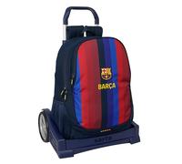 FC Barcelona 1. Team 26/27 Schulrucksack, ergonomischer Rücken, mit Trolley Safta Evolution, ideal für Kinder verschiedener Altersgruppen, bequem und vielseitig, Qualität und Widerstandsfähigkeit, 32