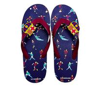 FC Barcelona Herren Flip-Flops, Jungen Sommersandalen, Größen EU 36 bis 45 (Mehrfarbig, EU Schuhgrößensystem, Erwachsene, Herren, Numerisch (von/bis), M, 44, 45)