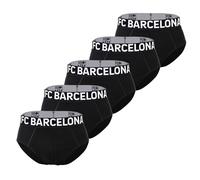 FC Barcelona Herren Slips, Schwarz, XL, 5er-Pack