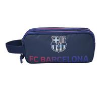 CYPBRANDS - FC Barcelona Offizielles Federmäppchen, Blau/Granatrot (Blau-Grana), Stifteetui für Schule und Büro, Unisex, Größe M