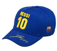FC Barcelone Barca-Kappe - Lionel Messi - Offizielle Kollektion - Größe verstellbar, blau, Einheitsgröße