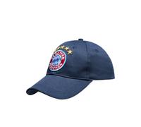 FC Bayern Baseballcap 5 Sterne Logo Navy Kinder