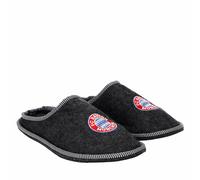 FC Bayern Filz-Pantoffeln Herren grau 43