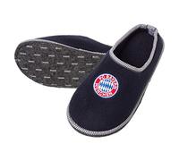 FC Bayern München Filz-Pantoffeln | Hausschuhe | Erwachsene | Navy