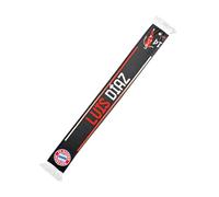 FC Bayern München I Schal Luis Díaz I Fanschal I Stadionschal I Schwarz