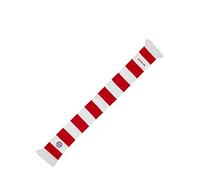 Schal Classic Streifen rot/weiß