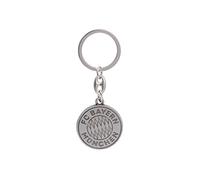 FC Bayern München Schlüsselanhänger Logo Silber