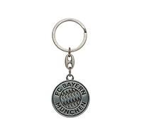 FC Bayern Schlüsselanhänger Logo silber