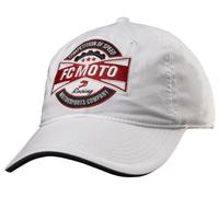 FC-Moto FCM-Fan Kappe, weiss für Männer