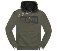 FC-Moto Waving Zip Hoodie, schwarz-grün, Größe S für Männer