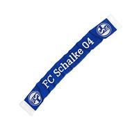 FC Schalke 04 Fan Schal Classic, Weiß Blau, L