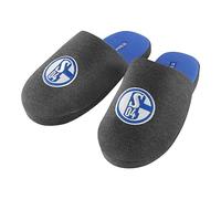FC Schalke 04 Hausschuhe (anthrazit, eu_footwear_size_system, adult, numeric_range, medium, numeric_42, numeric_43)