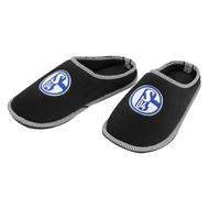 FC Schalke 04 S04 Pantoffeln schwarz (Schwarz, EU Schuhgrößensystem, Erwachsene, Numerisch (von/bis), M, 44, 45)