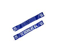 FC Schalke 04 Strickschal - NULLVIER - blau/weiß Fanschal | Schal S04