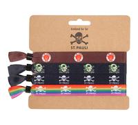 FC St. Pauli - Totenkopf, Armband 4er Set