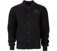 FC St. Pauli Collegejacke All Black tailliert - schwarz L