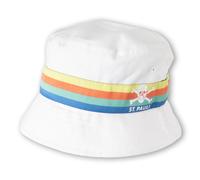 FC St. Pauli Fischerhut Rainbow Summer mit Totenkopf in offwhite