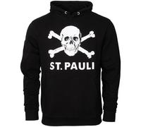 FC St. Pauli - Kapuzenpullover Totenkopf - schwarz 3XL