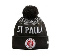 FC St. Pauli - New Era Logo - Bommelmütze braun