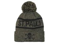 FC St. Pauli - New Era St. Pauli - Bommelmütze olivgrün