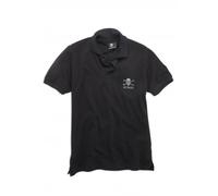 St Pauli Polo Shirt Totenkopf schwarz-M