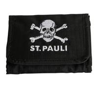 FC St. Pauli - Portemonnaie Totenkopf - schwarz - Nylon