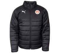 FC St. Pauli PUMA Steppjacke Logo mit Stehkragen in schwarz XL