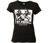 FC St. Pauli - Schwarzes Damen T-Shirt Sound - schwarz XL