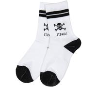 FC St. Pauli - Socken Tennis Totenkopf - weiß 36-41