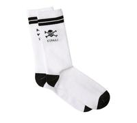 FC St. Pauli Tennissocken weiß mit Totenkopf - Strümpfe - Größe 36-41