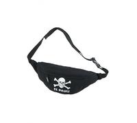 FC St. Pauli - Totenkopf - Bauchtasche schwarz 18 x 26 x 14 cm