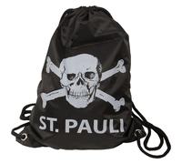 FC St. Pauli - Turnbeutel Totenkopf - schwarz