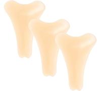 FDEETY FDEETYSelbstklebende Kamelzehe Einlagen Unsichtbare Unterwäsche Polster Hautfarben Silikon BH Ersatz