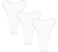 FDEETY FDEETYSelbstklebende Kamelzehe Einlagen Unsichtbare Unterwäsche Polster Hautfarben Silikon BH Ersatz